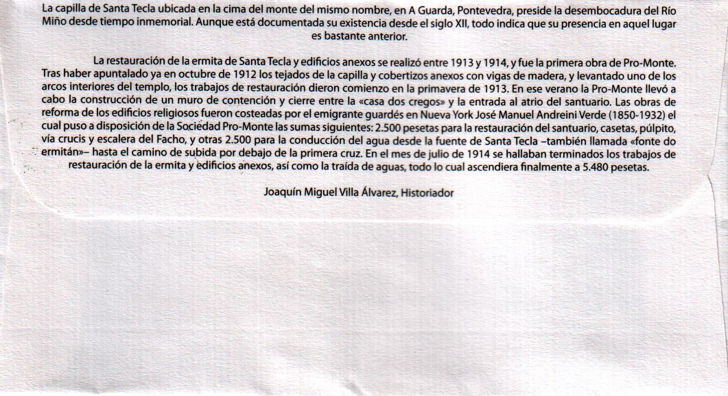 Sobre trasero