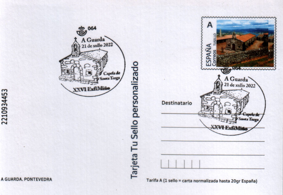 Postal trasera